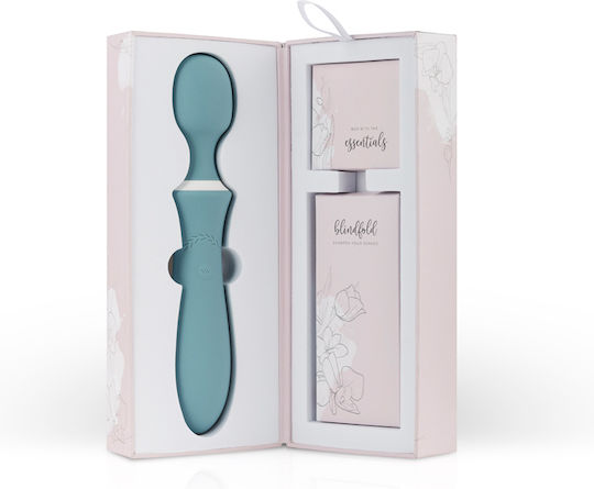 BMS Factory Bloom The Orchid Mini Δονητής Μασάζ 25.4cm Aqua