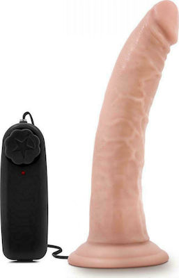 Blush Dr Skin Dr Dave Vibrating Cock With Suction Cup Realistic Vibrator BL-13703 Vanilla