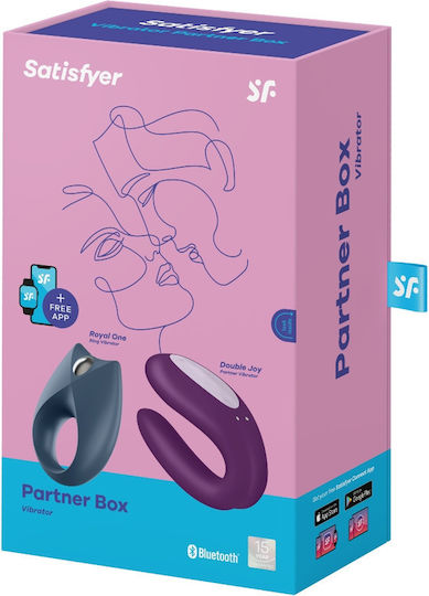 Satisfyer Partner Box 2 Σετ με Απομακρυσμένο Έλεγχο