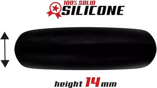IntoYou Solid Silicone Cock Ring 4.2cm Black