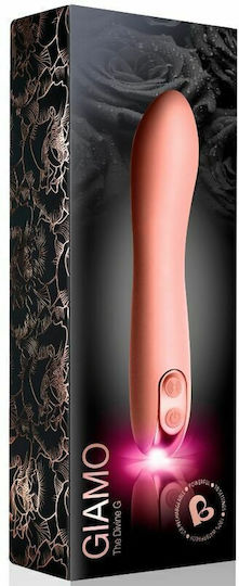 Rocks Off Giamo The Divine G Vibrator G-Punkt mit Fernbedienung 18,7cm Baby Rosa