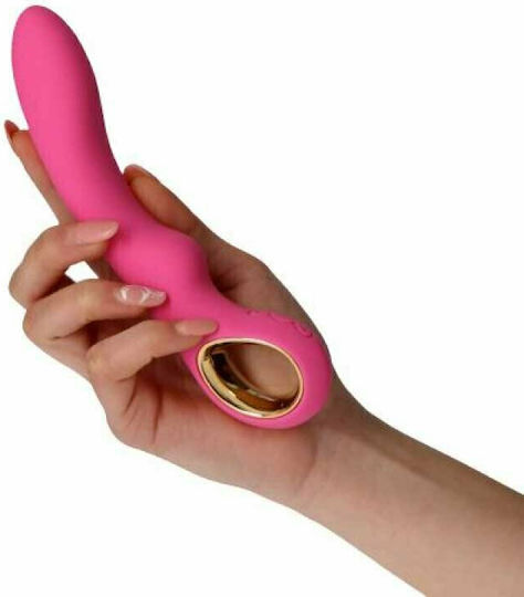 Toyz4lovers Vibrator Handy Wave Grip Δονητής G-Spot 18.5cm Pink