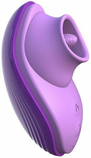 Pipedream Fantasy For Her - Her Silicone Fun Tongue Mini Κλειτοριδικός Δονητής 12cm Purple
