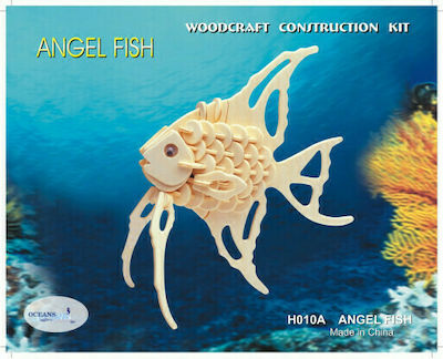 Wooden Construction Toy Angel Fish