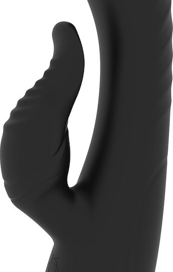 Rithual Anusara Mini Δονητής Rabbit 6.36cm Black