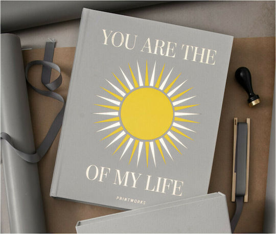 Printworks Album de nuntă You Are The Sunshine Of My Life 30 Pagini pentru 60 Albume foto Dimensiuni 10x15buc Gri 21x28buc Printworks Album de nuntă You Are The Sunshine Of My Life 30 Pagini pentru 60 Albume foto Dimensiuni 10x15buc Gri 21x28buc