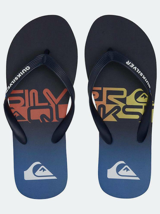 Molokai Art Men's Flip Flops Navy