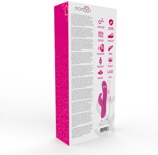 Amoressa Ethan Vibrator Kaninchen 20.5cm Pink