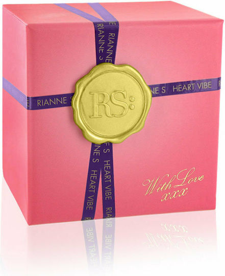 Rianne S Icons Heart Vibe Mini Κλειτοριδικός Δονητής 5cm Rose