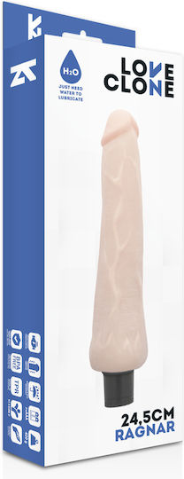 Nanma Loveclone Ragnar Realistic Vibrator 24.5cm Flesh