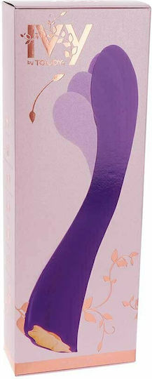 ToyJoy Dahlia Vibrator G-Punkt G-Punkt-Vibrator Lila 20cm Lila