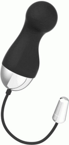 Brilly Glam Brilly Glam Mini Δονητής Egg με Απομακρυσμένο Έλεγχο 19cm Black
