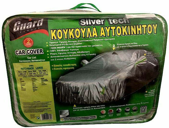 Guard SilverTech Car Covers 440x150x127cm Waterproof Large for Hatchback