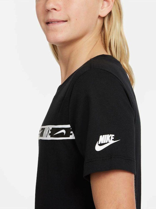 Kids' T-shirt Black Sportswear