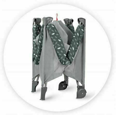 Momi Mamu Park with Mattress Jade 100x100cm