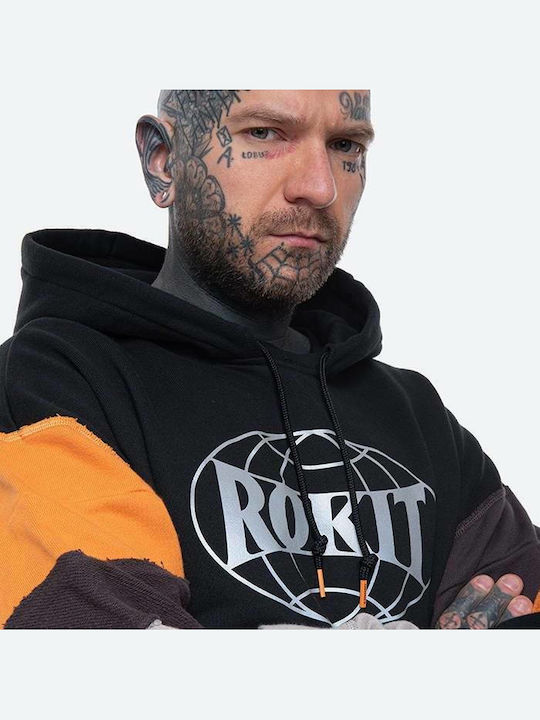 X Rokit Sweatshirt with Hood Black