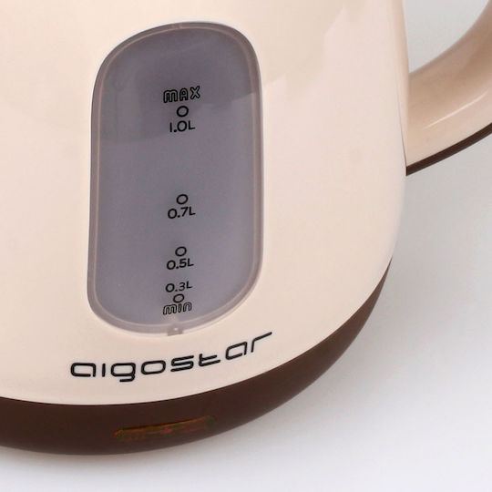 Aigostar Romeo 30HIP Βραστήρας 1lt 1100W Καφέ