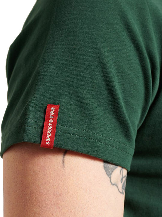 Collegiate Graphic T-Shirt Grün