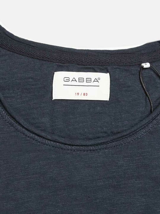 Konrad T-shirt Navy Μπλε
