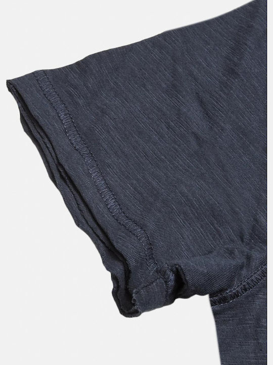 Konrad T-shirt Navy Μπλε