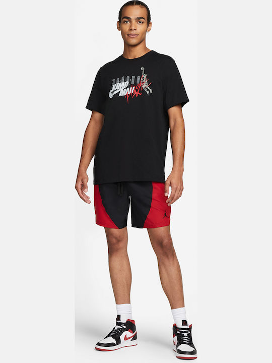 Αθλητική Ανδρική Βερμούδα Dri-Fit Μαύρη
