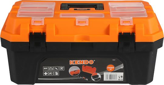 Kendo Handwerkzeugkasten Kunststoff mit Tabakdose B47xT23xH22cm