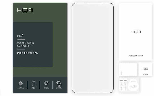 Hofi Pro+ Vollflächig gehärtetes Glas Schwarz (Galaxy S22 5G)