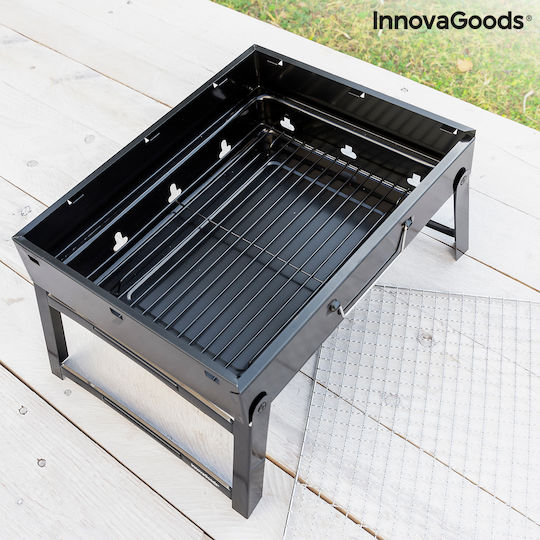 InnovaGoods BearBQ Portable Charcoal Grill 35cmx27cm