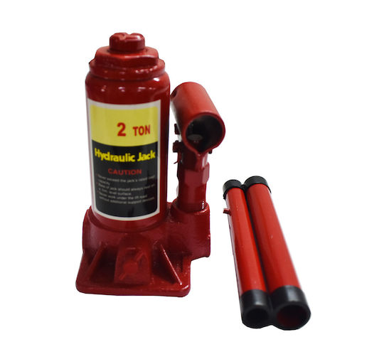 Carman Hydraulic Bottle Jack for Weight Capacity up to 2 Tons