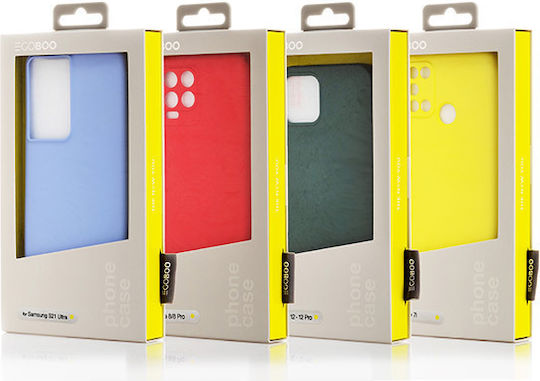 Egoboo Rubber Back Cover Σιλικόνης Ruby Green (iPhone 12 / 12 Pro)