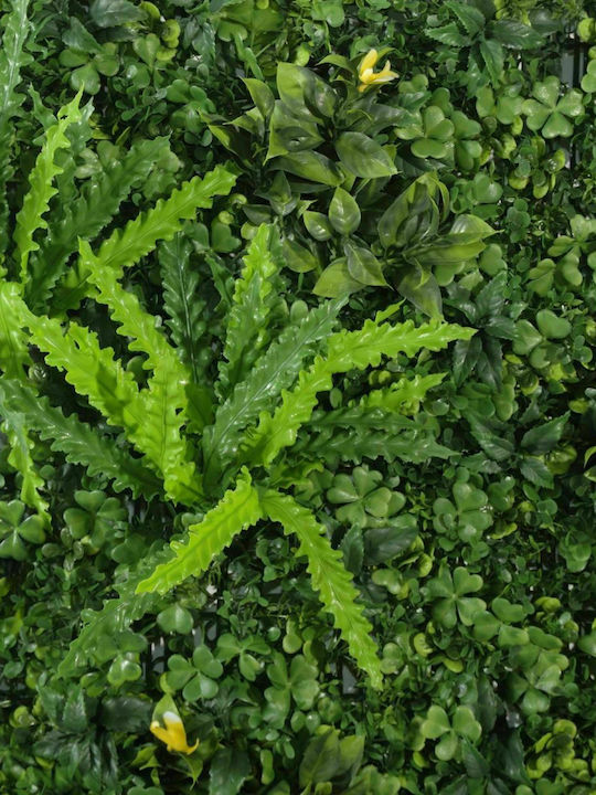 Supergreens Συνθετικό Πάνελ Φυλλωσιάς Τριφύλλι με Ασπλήνιο 1x1m