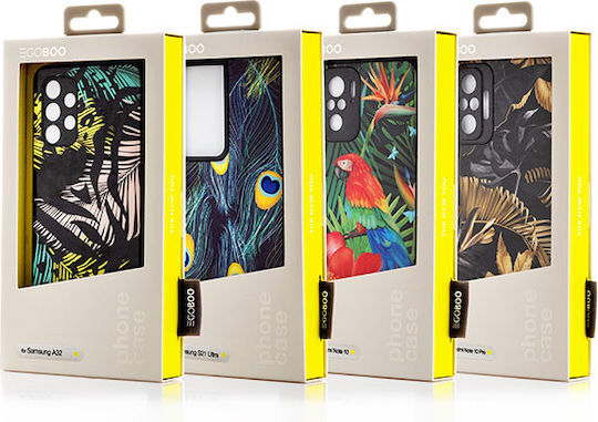 Egoboo Mat Back Cover Silicon Papagal Neon (Galaxy A02s)