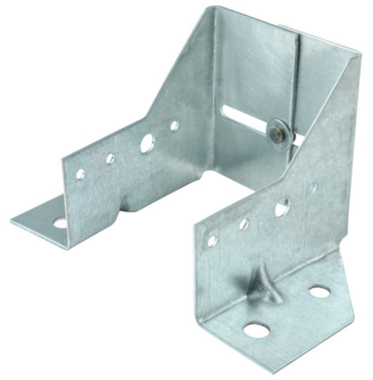 F.F. Group Δοκοθήκη for Arbour Galvanized 8.5x4.8cm 1pcs Διαιρούμενη