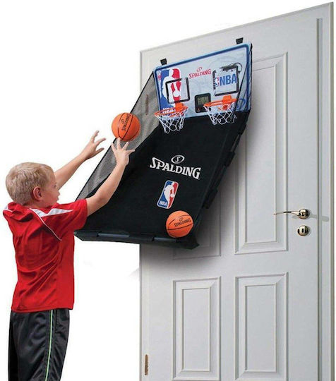 Spalding Copii Baschet Exterior και Spațiu interior De Ușă cu Minge NBA Over Door System