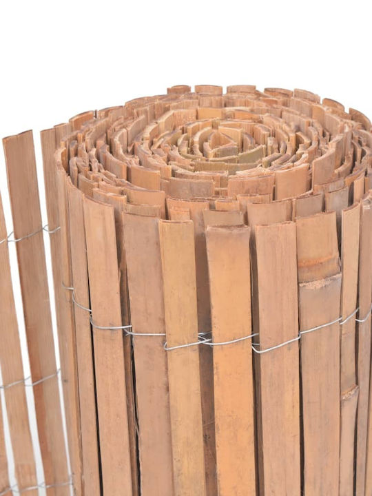 vidaXL Καλαμωτή Μπαμπού με Ολόκληρο Ξύλο 1x4m