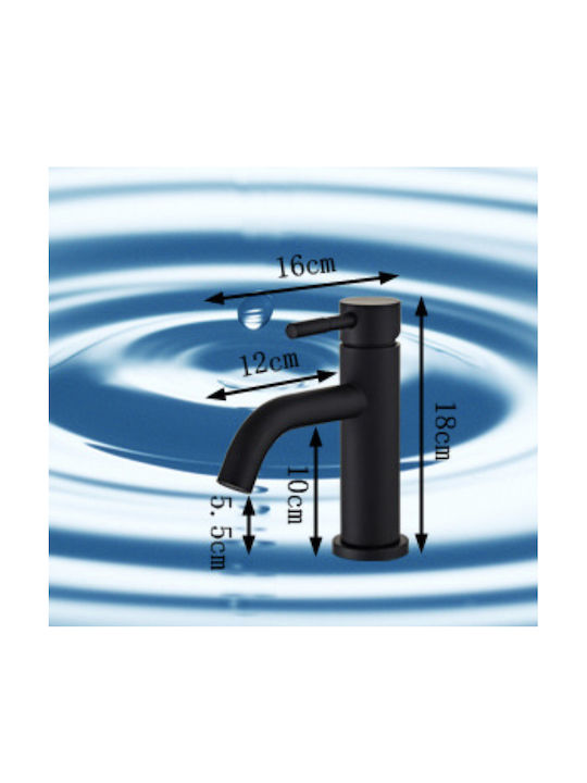 BR3021 Amestecare Robinet Chiuvetă Negru