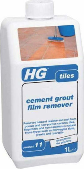 HG Grout Film Remover Curățitor de Reziduuri de Ciment Potrivit pentru Placi de faianță & Piatră 1x1lt