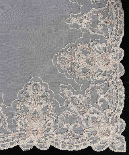 Silk Fashion Καρέ YL169-14B1 με Κέντημα Χρυσό 50x50εκ. Silk Fashion Καρέ YL169-14B1 με Κέντημα Χρυσό 50x50εκ.