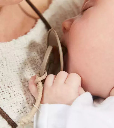 Bibs Πιπίλες Καουτσούκ για 0-6 μηνών Colour Sage / Ivory 2τμχ