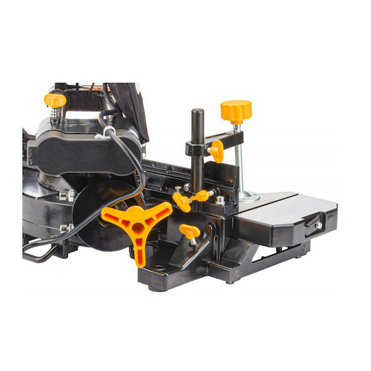 Powermat Miter Saw Electric with Power 2000W, Laser Guide & Cutting Speed 4700rpm with Laser