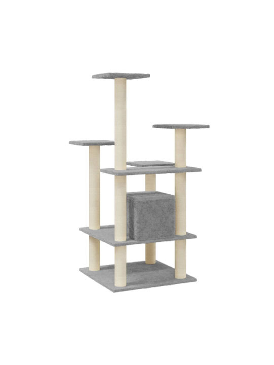 vidaXL Kratzbaum Katzenbäume Gray 60x60x110cm