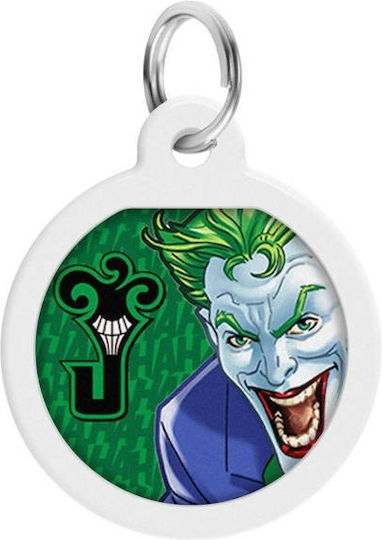 WauDog Joker Dog ID Circular Smart ID Metal 2.5x2.5cm