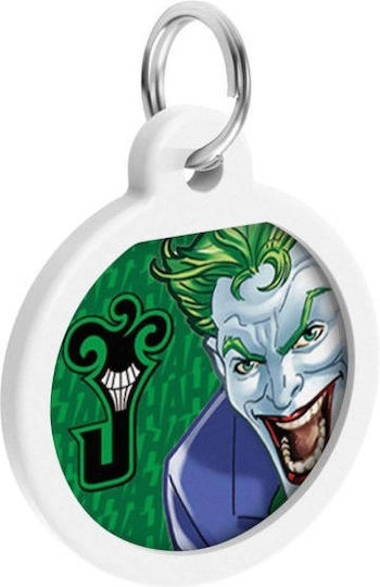 WauDog Joker Dog ID Circular Smart ID Metal 2.5x2.5cm