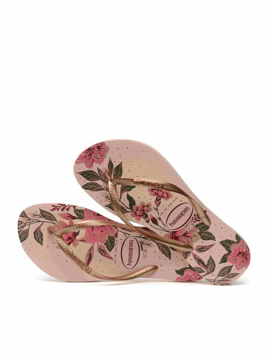 Slim Organic Σαγιονάρες Rose Gold 4132823-3606