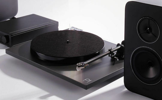 Rega System One Πικάπ με Ενσωματωμένα Ηχεία Μαύρο