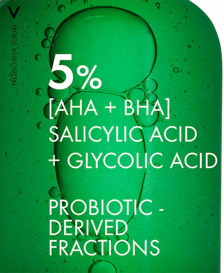 Vichy Normadermn Probio-BHA Serum Gesicht mit Salicylsäure für Strahlkraft & Aufhellung 30ml