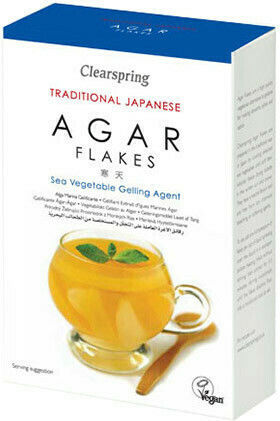 Clearspring Agar-Agar Agar-Agar Flocken 28gr
