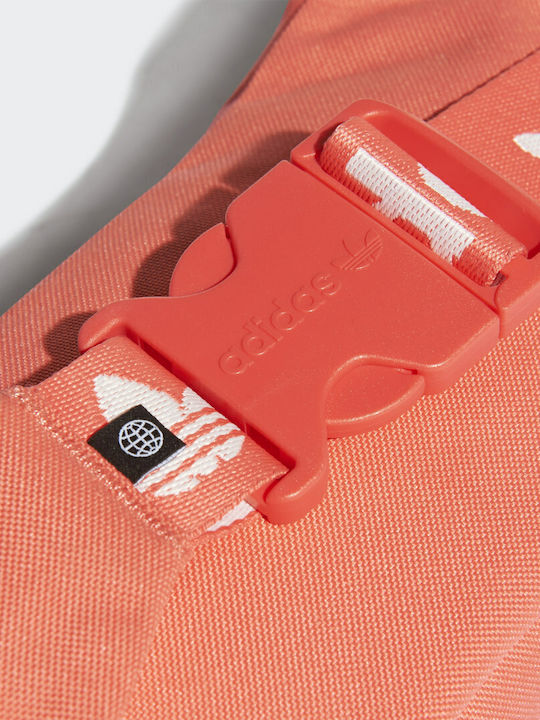 Adicolor Branded Webbing Waist Bag Orange