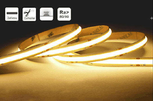 Atman Ταινία LED 24V Μπλε Φως 1m Τύπου COB