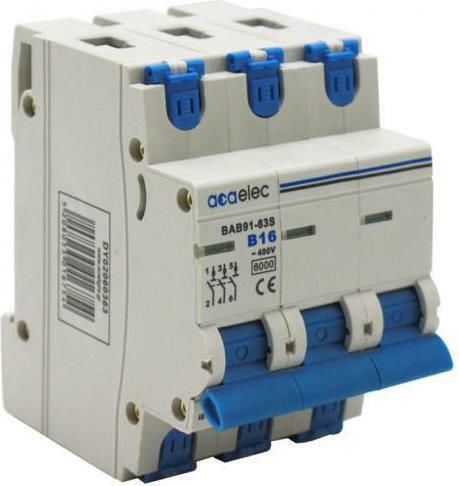 Aca Siguranță automată 10A Tripolară AC DY02060462